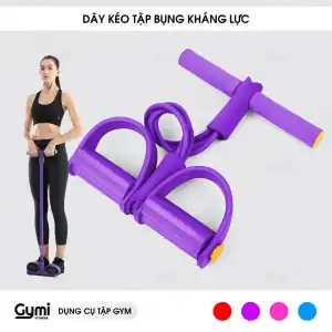 Dây kéo tập bụng giảm mỡ, dụng cụ tập gym chống co thắt bụng hiệu quả.