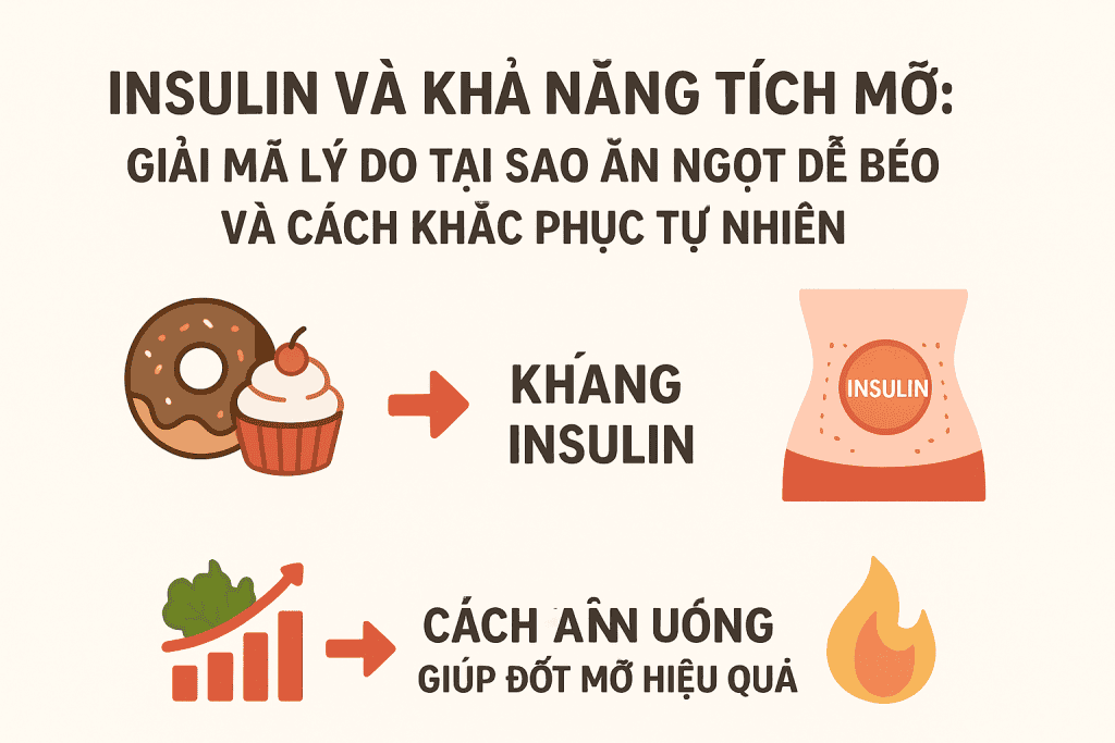 Giảm cân nhanh 30 ngày với phương pháp kiểm soát insulin và chế độ ăn uống hợp lý.