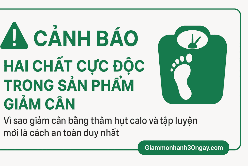 Giảm cân bằng thăm dò calo, an toàn và hiệu quả cho quá trình giảm cân nhanh chóng.