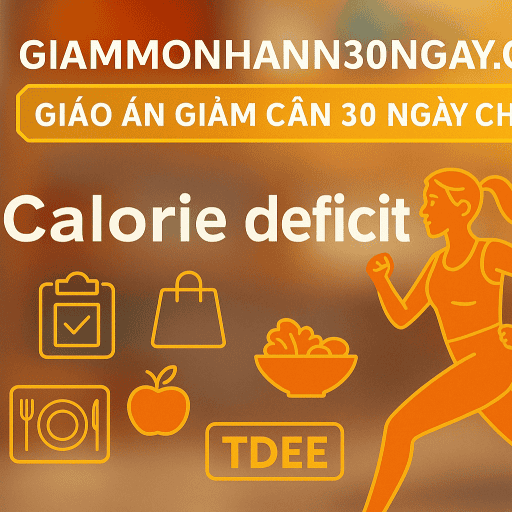 Giảm cân 30 ngày cho nữ, phương pháp giảm cân nhanh, hiệu quả tự nhiên.