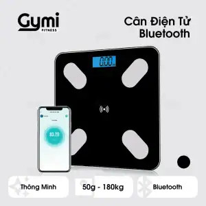Cân đo cân nặng Bluetooth thông minh, kết nối điện thoại thông qua Bluetooth, hỗ trợ người dùng theo dõi sức khỏe cá nhân.